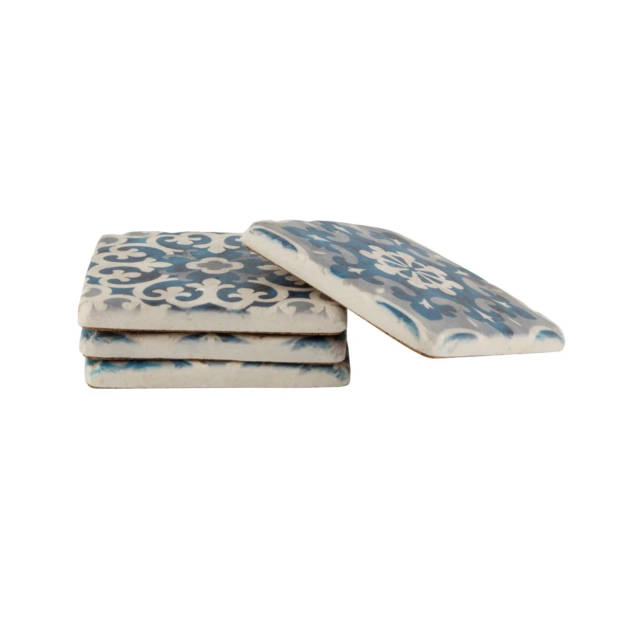 Mediterranean Mosaic Santorini Coasters - Set Of 4 - Image 2