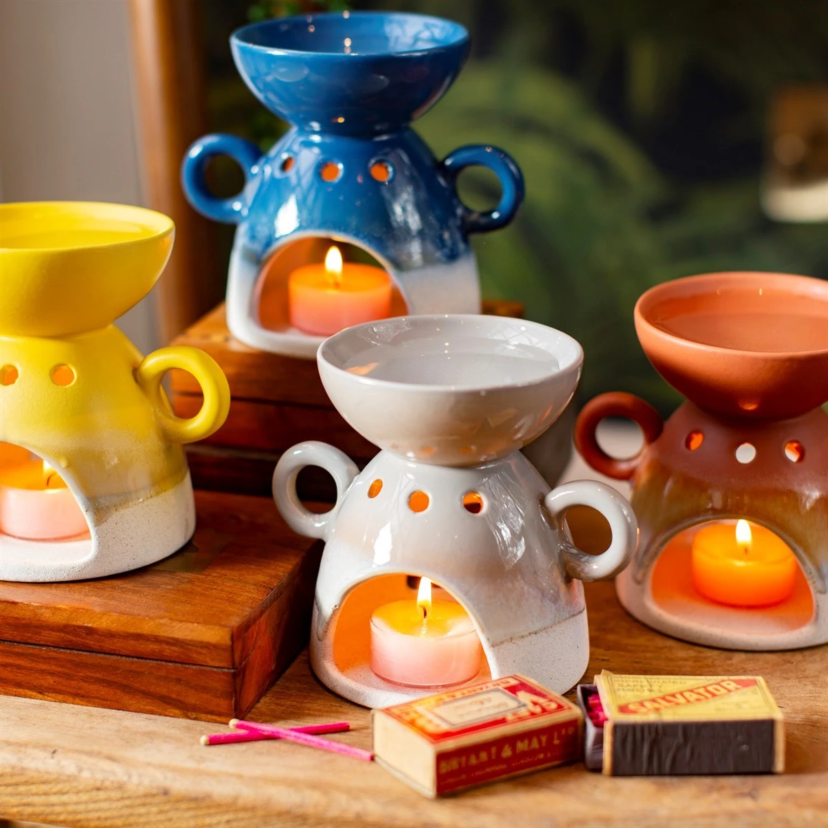 Mojave Glaze Grey Oil Burner - Image 2