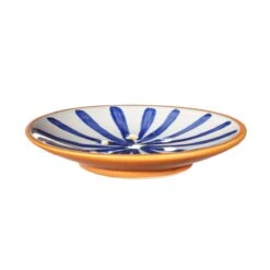 Paros Blue Stripe Soap Dish