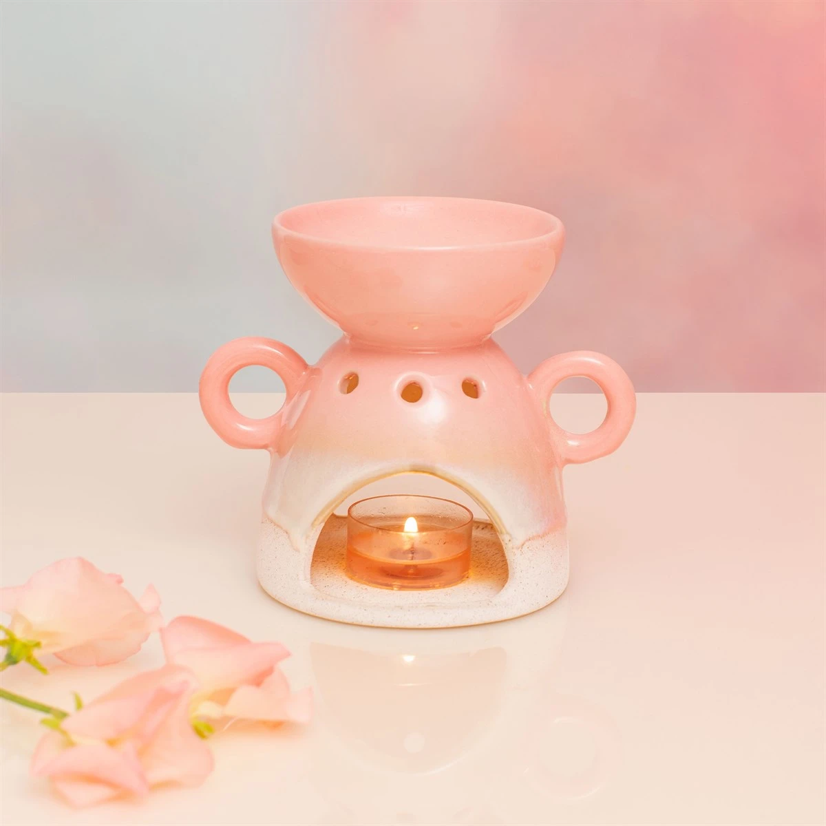 Mojave Glaze Pink Oil Burner - Image 2