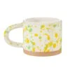 Yellow And Green Splatterware Mug