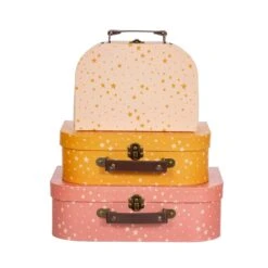 Little Stars Suitcases - Set Of 3