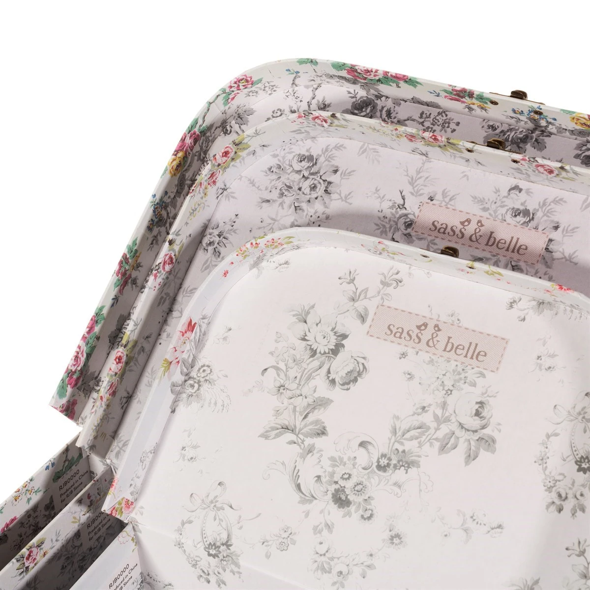 Wild Rose Suitcases - Set Of 3 - Image 5