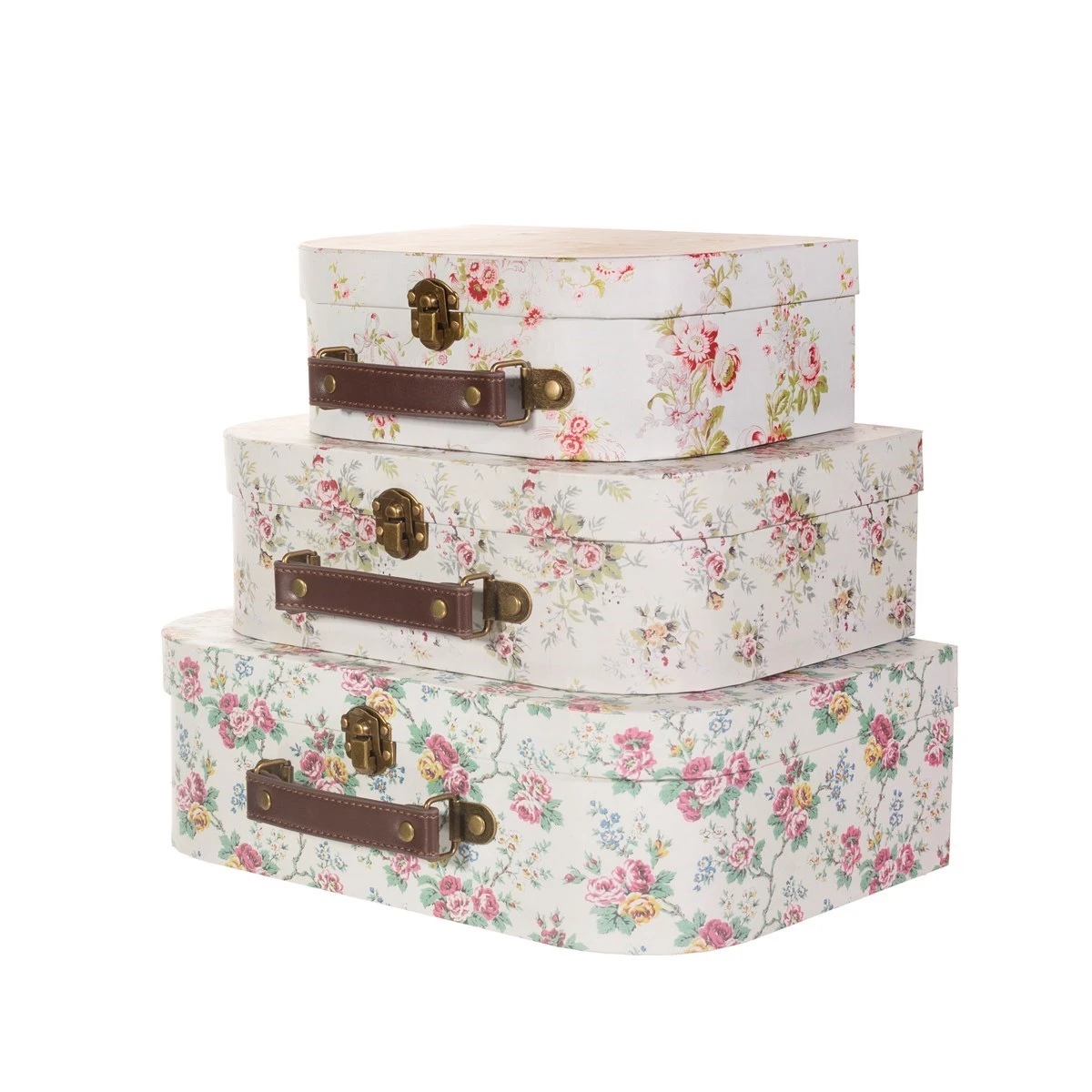 Wild Rose Suitcases - Set Of 3 - Image 6