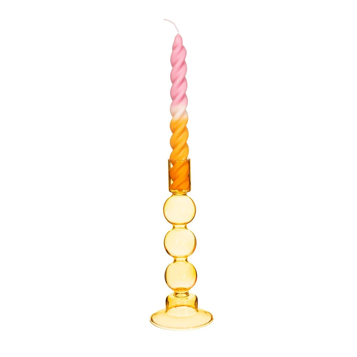 Bubble Candle Holder Yellow - Image 2