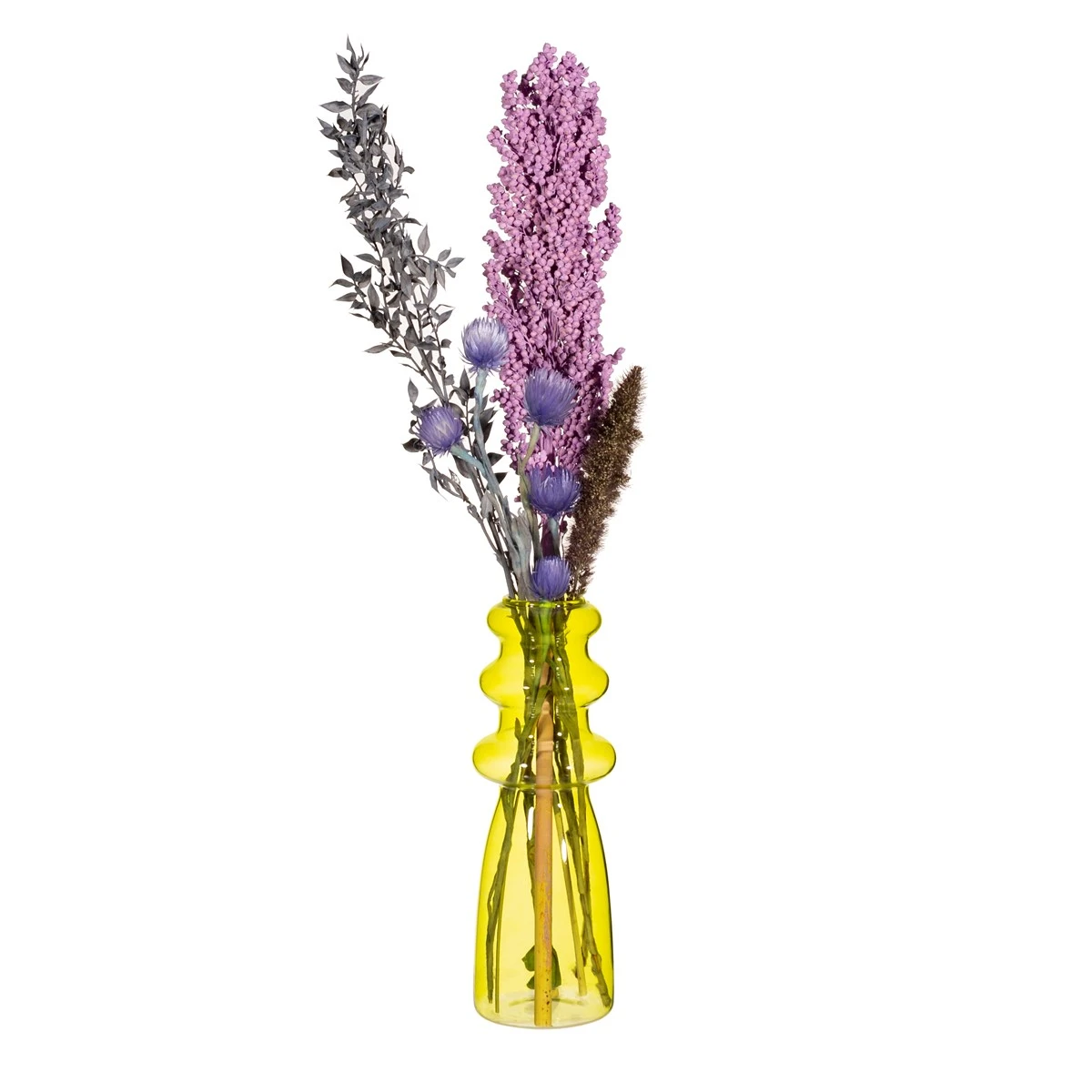 Olive Ripple Vase - Image 2