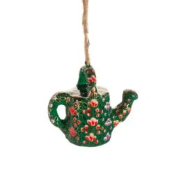 Watering Can Papier Mache Hanging Decoration