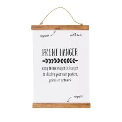 Magnetic Brown Poster Hanger