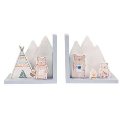 Bear Camp Bookends