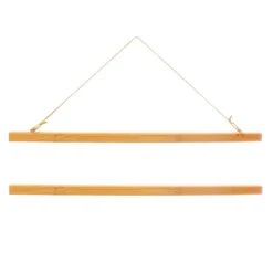 Large Bamboo Magnetic Poster Hanger
