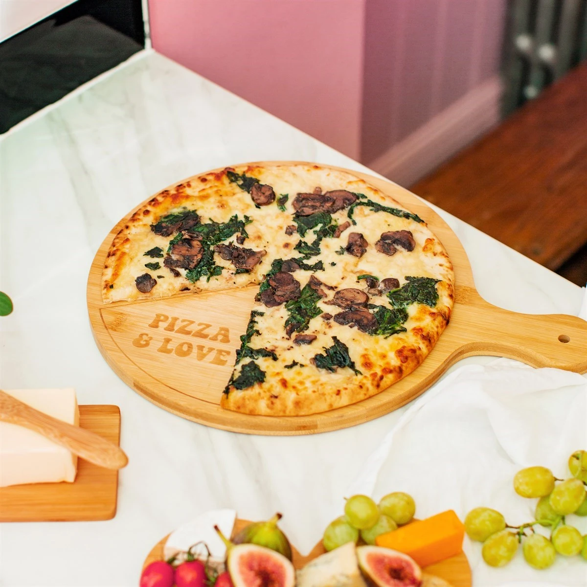 Bamboo Pizza Board - Image 2