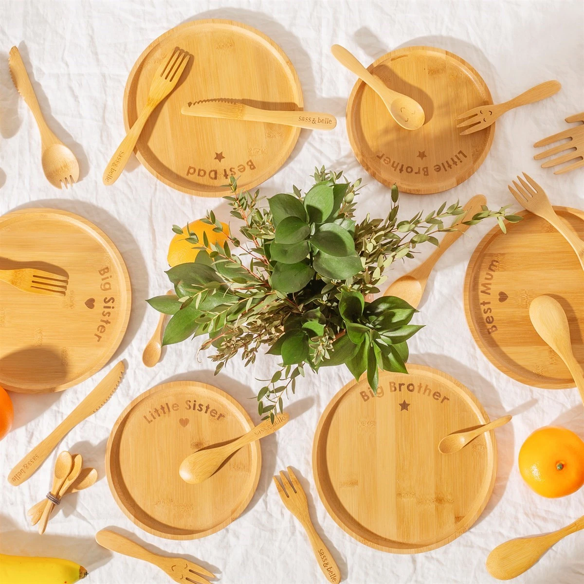 Best Mum Bamboo Plate - Image 4