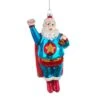 Sleigh No More Super Santa Shaped Bauble