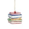 Stack Of Books Shaped Bauble