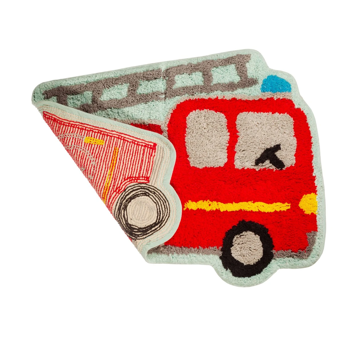 Fire Engine Red Rug - Image 2