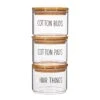 Beauty Stacking Jars - Set Of 3