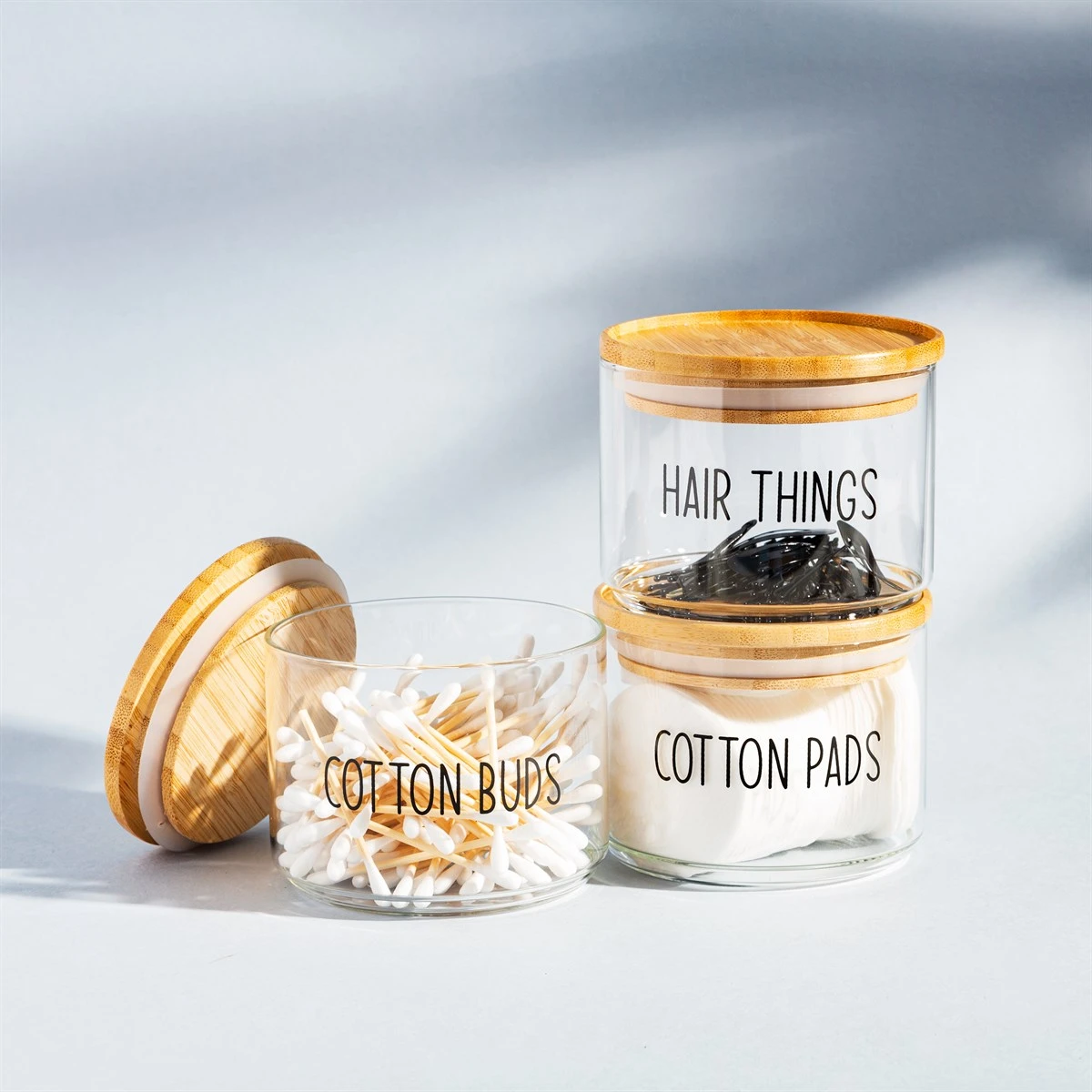 Beauty Stacking Jars - Set Of 3 - Image 4