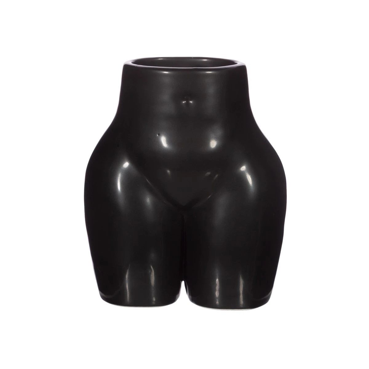 Small Body Vase Black